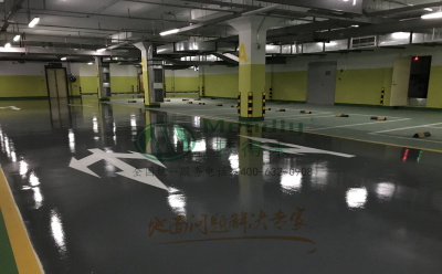 ‌旧地面翻新方案：洛隆环氧地坪涂层覆盖混凝土裂缝修复技术